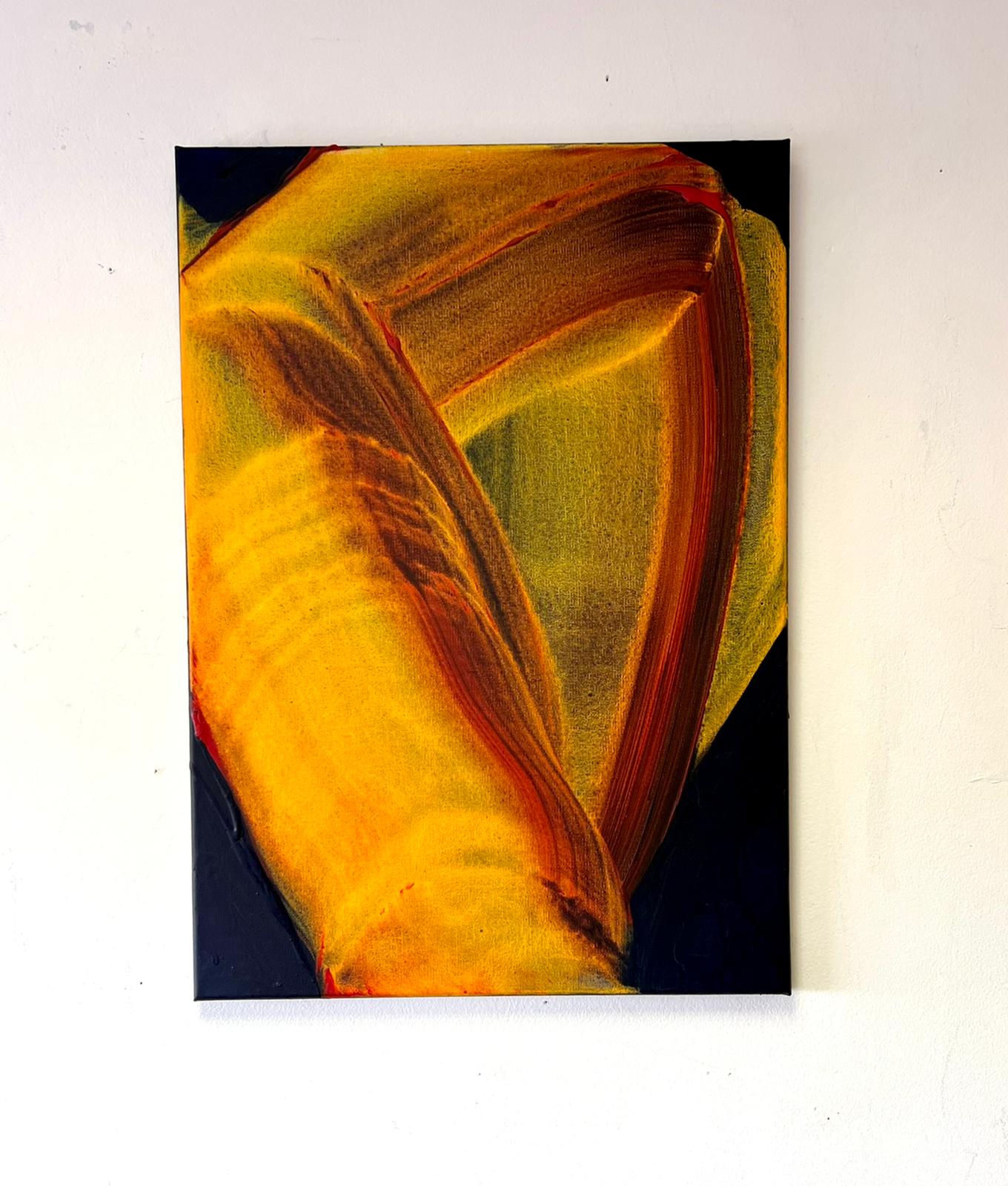 Stanislav Ondruš “Through” 2022 60 cm x 45 cm acrylic on canvas