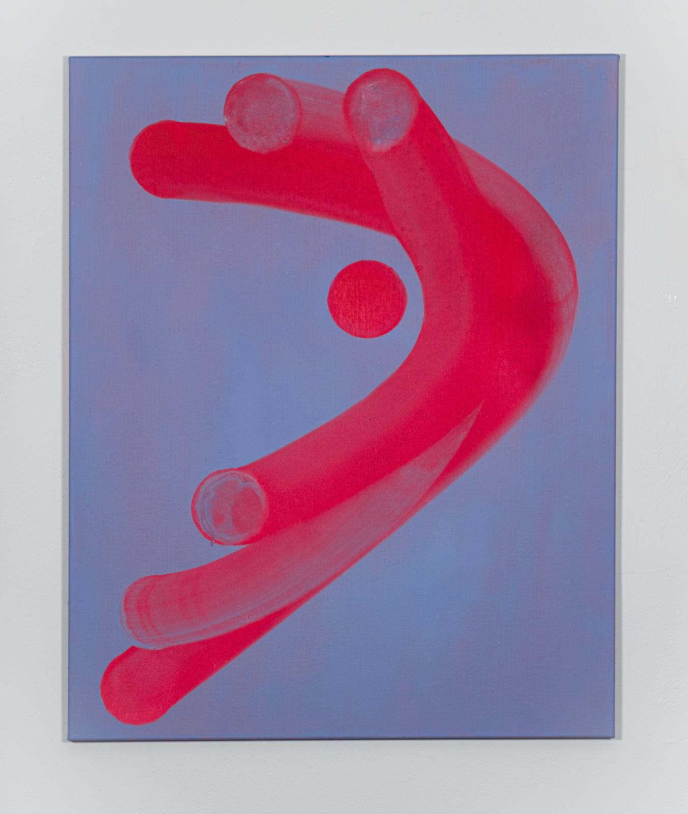 Stanislav Ondruš “Disruption” 100 cm x 70 cm acrylic on canvas 2023