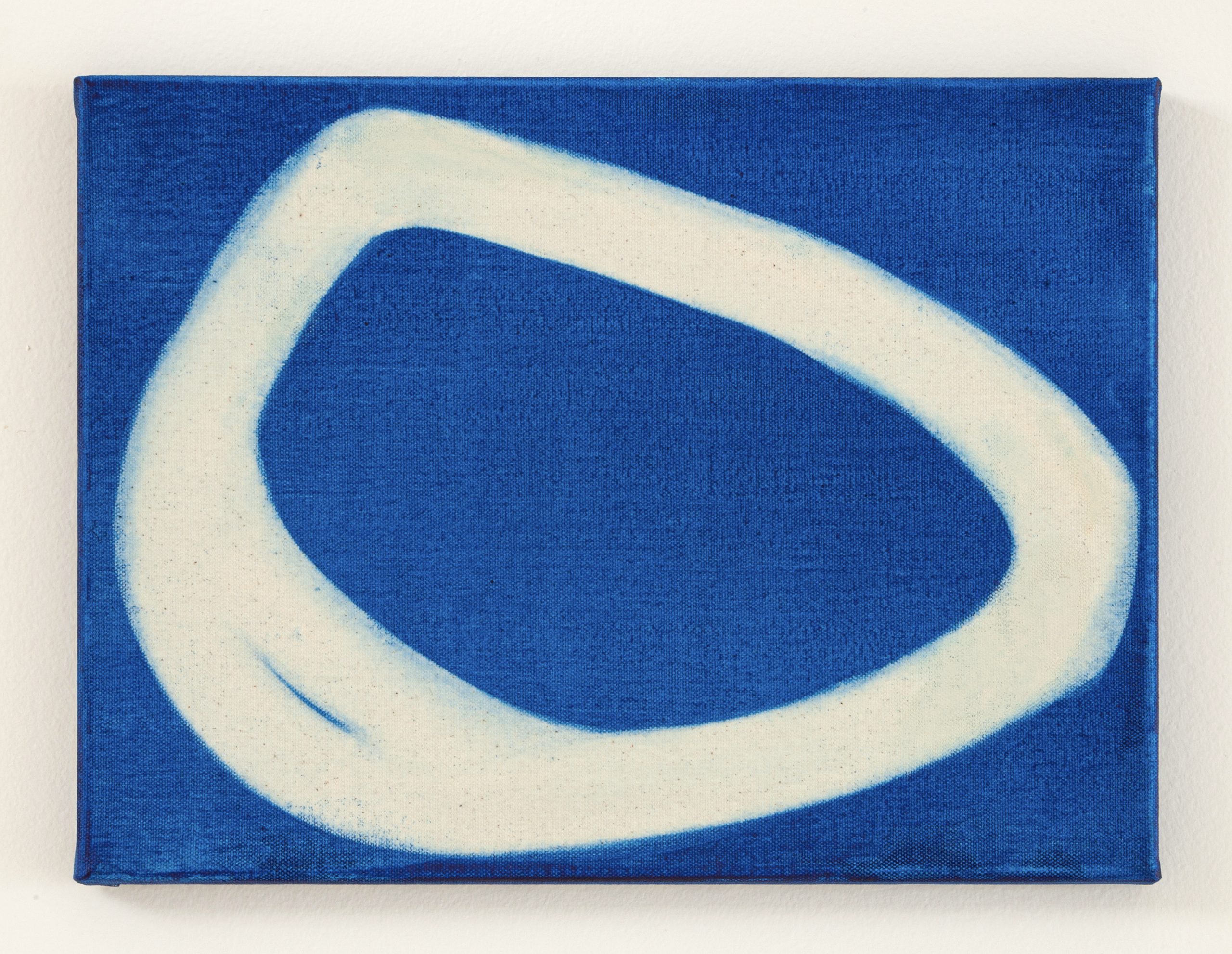 Stanislav Ondruš “Blue Bifurcation” 30 cm x 40 cm acrylic on canvas 2023