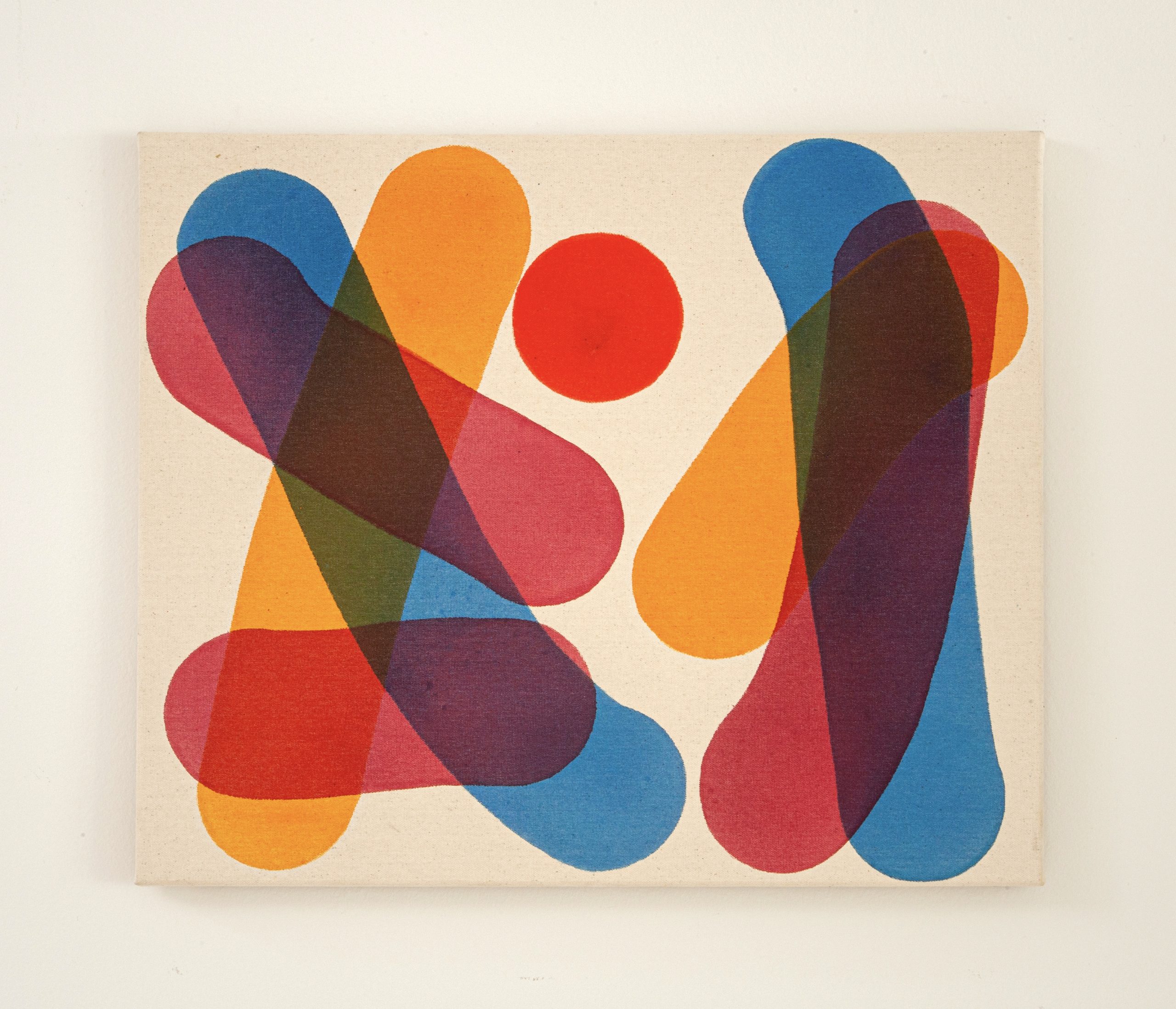 Stanislav Ondruš “Dancing Close To It” 50 cm x 60 cm acrylic on canvas 2023