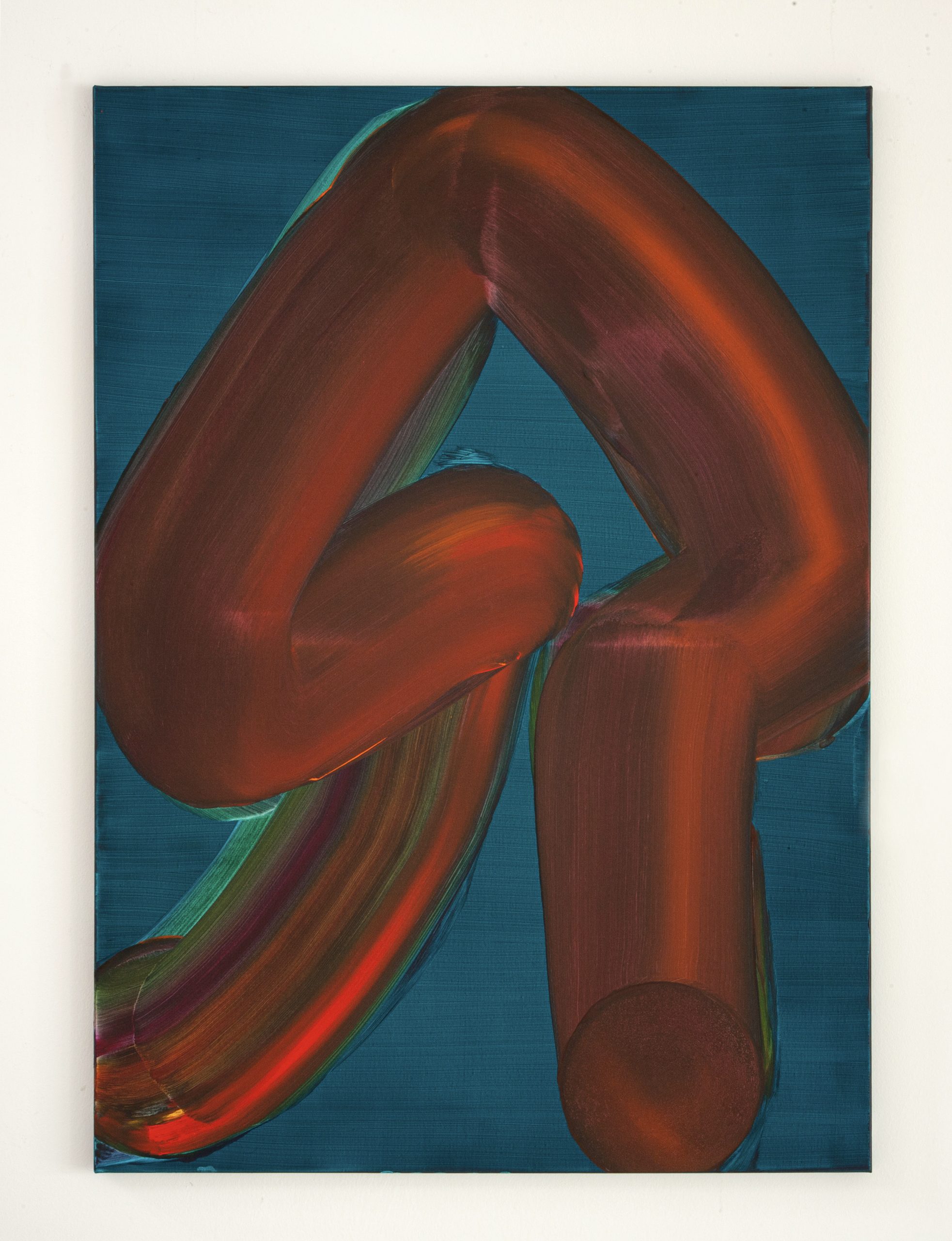 Stanislav Ondruš “Sculpture of How Many Ways I Can Go II” 140 cm x 100 cm acrylic on canvas 2023