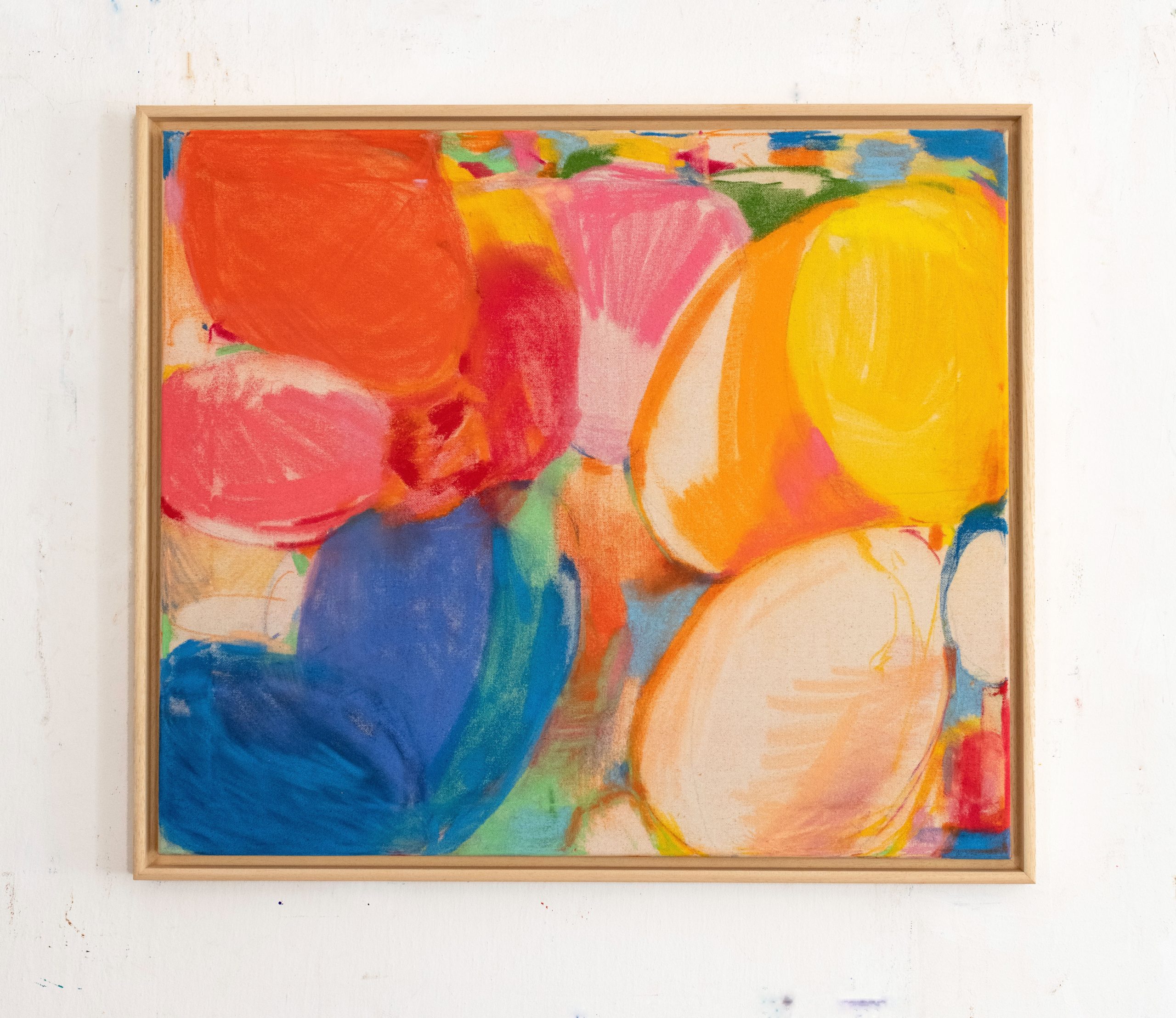 Stanislav Ondruš “ Squash ” 70 cm x 60 cm soft pastel on canvas 2023