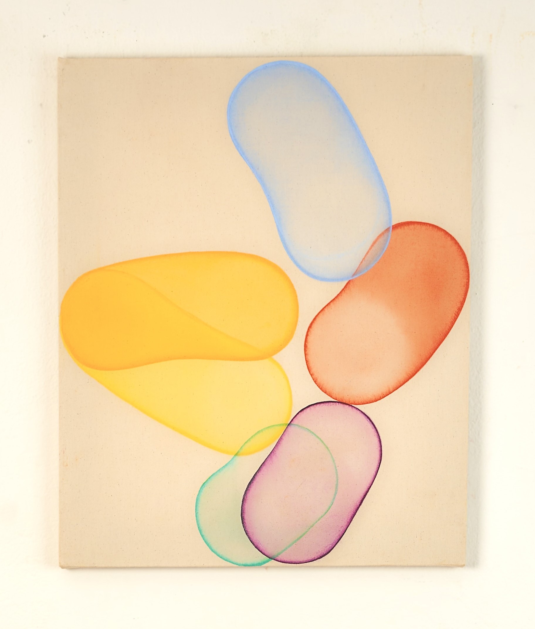 Stanislav Ondruš “Motion” 55 cm x 45 cm acrylic and pencil on canvas 2026
